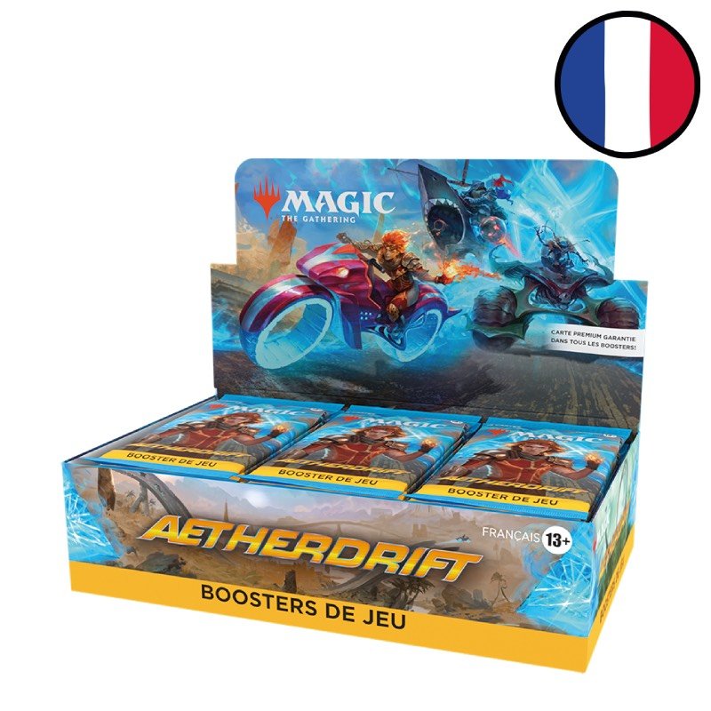 Boîte de 30 boosters de jeu Aetherdrift - Magic FR