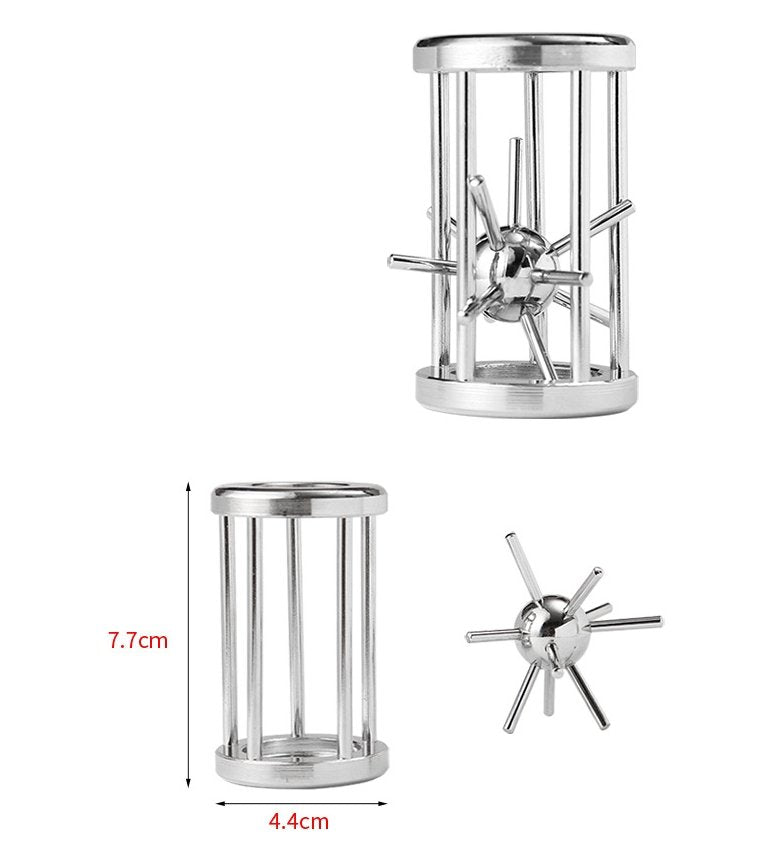Casse-Tête Metal - La Cage_Jeu-de-société