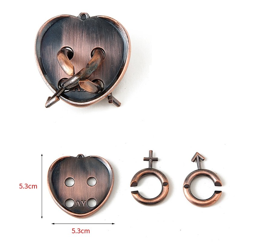 Casse-Tête Metal - Le Coeur_Jeu-de-société