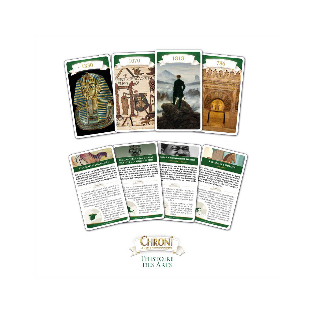Chroni - Histoire Des Arts - Jeu de Société - L'Atelier des Jeux