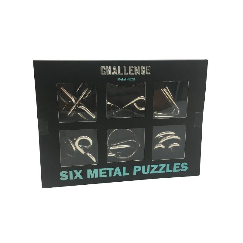 Coffret 6 Casse-Tête Metal_Jeu-de-société