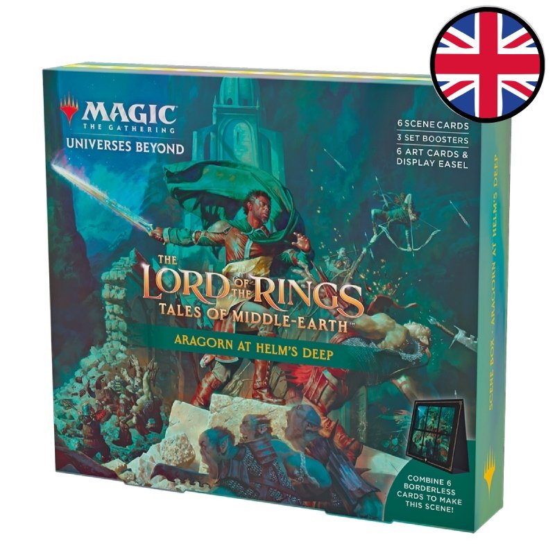 Coffret scénique Le Seigneur des Anneaux : chroniques de la Terre du Milieu™ : Aragorn au Gouffre de Helm - Magic FR
