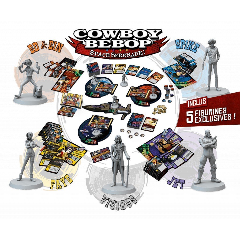 Cowboy Bebop - Space Serenade_Jeu-de-société
