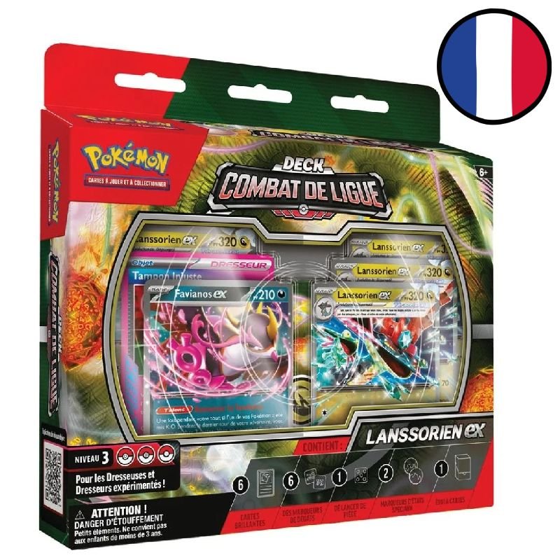 Deck Combat de Ligue - Lanssorien-ex - Pokémon FR