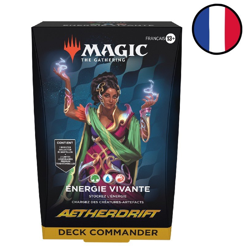 Deck Commander Énergie Vivante Aetherdrift - Magic FR
