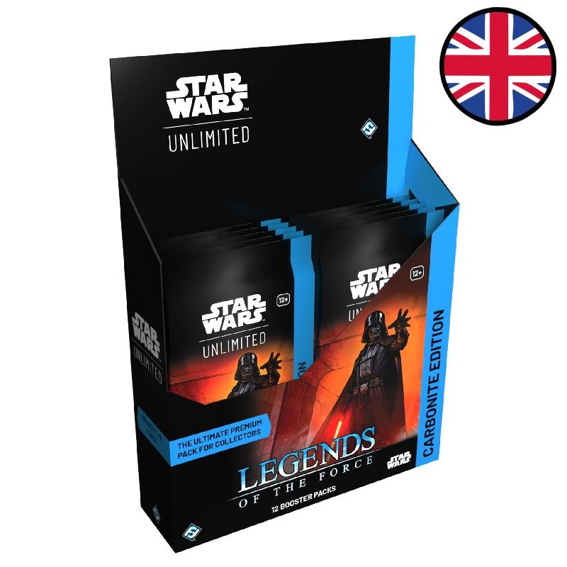 Boîte de 12 Boosters Légendes de la Force Carbonite Edition - Star Wars Unlimited FR