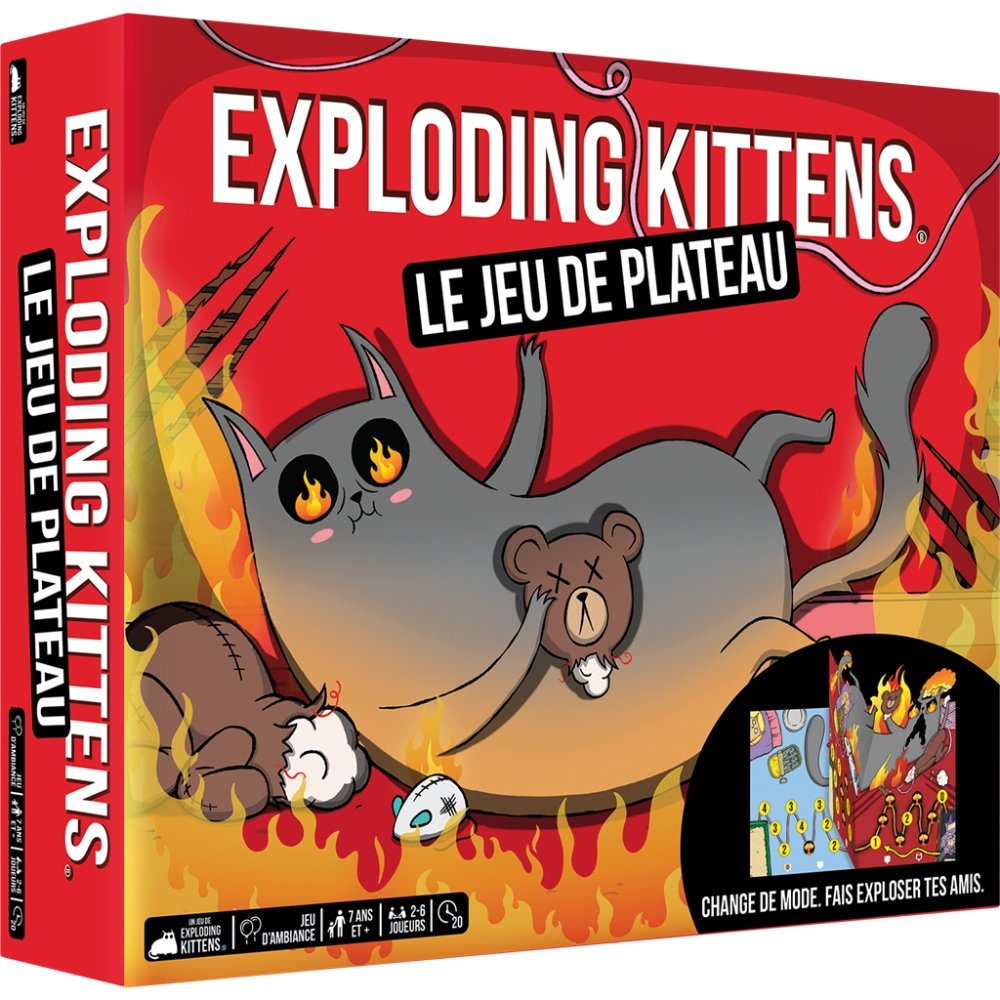 Chatons explosifs - Le jeu de plateau