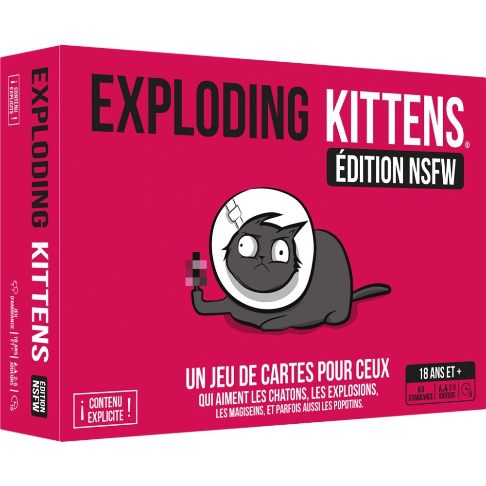 Exploding Kittens : Édition NSFW - version rose