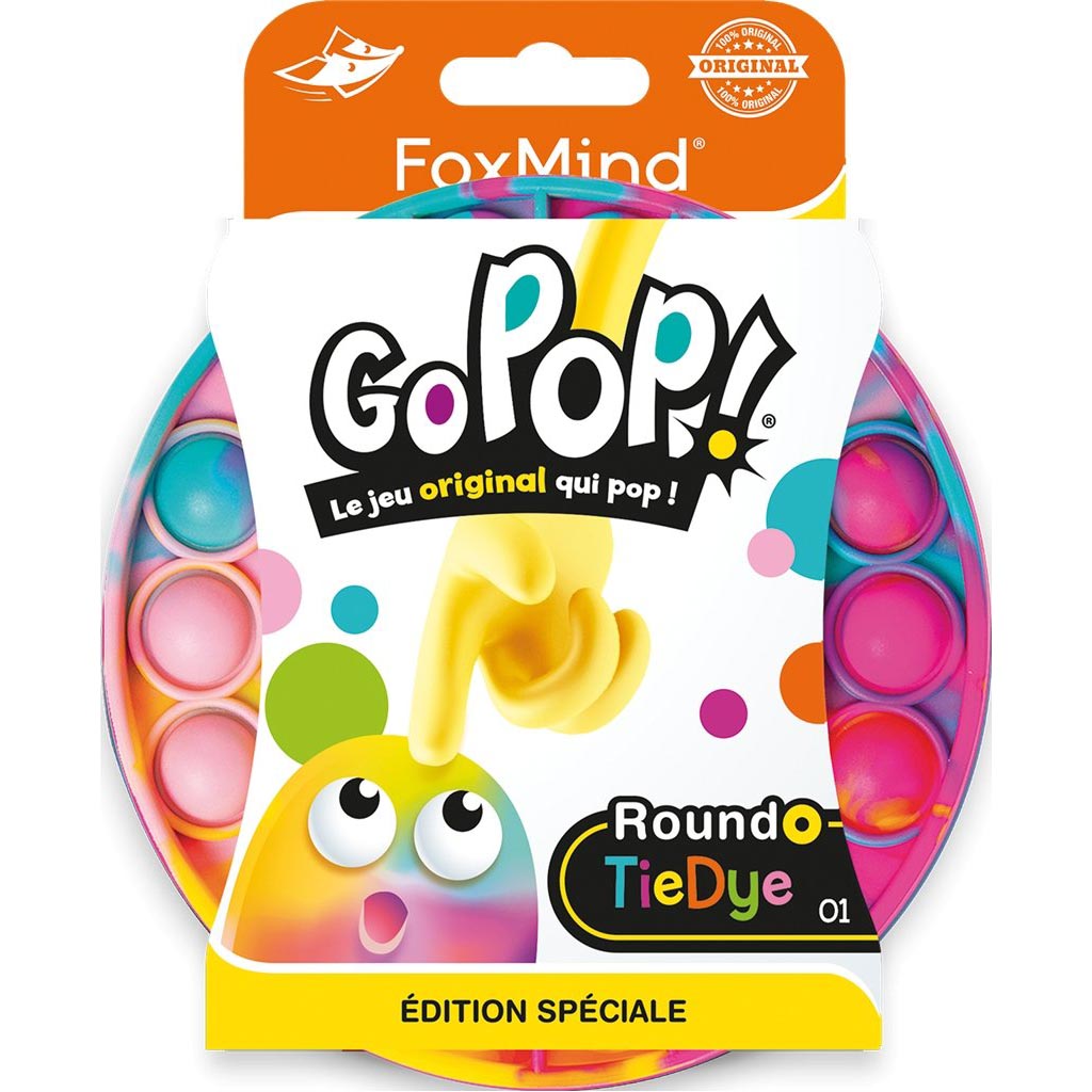 Go PoP! Roundo TieDye - Jeu de Société - L'Atelier des Jeux
