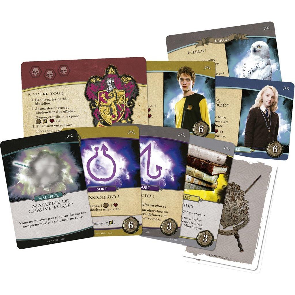 Harry Potter : Bataille à Poudlard - Défense contre les Forces du Mal_Jeu-de-société
