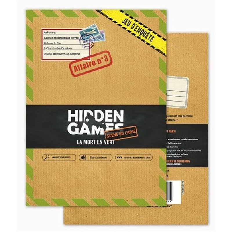 Hidden Games - Affaire N°3 : La Mort Verte