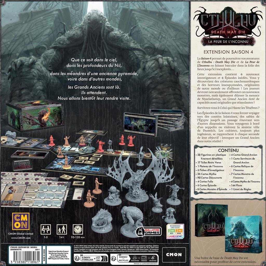 Cthulhu : Death May Die - Saison 4 (Ext)_Jeu - de - société
