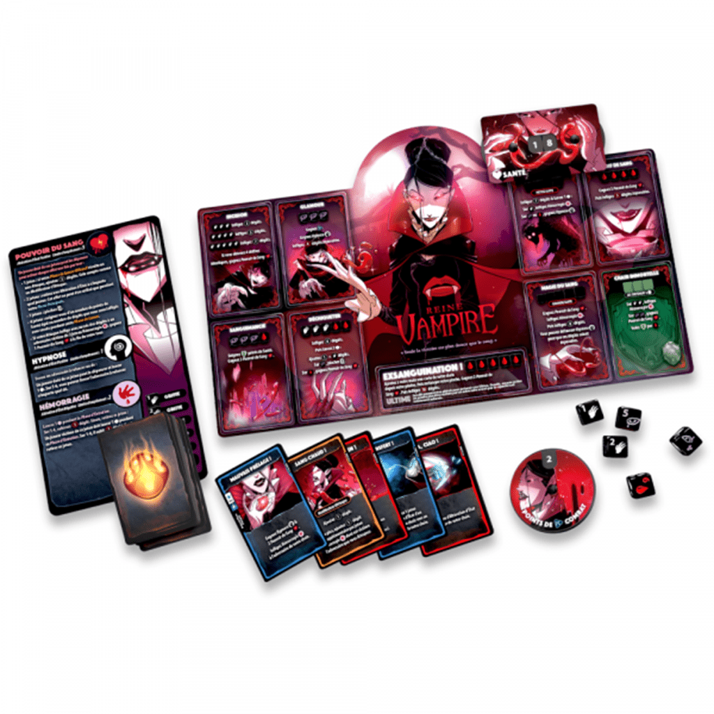 Dice Throne S2 - Séraphine vs Reine Vampire_Jeu - de - société
