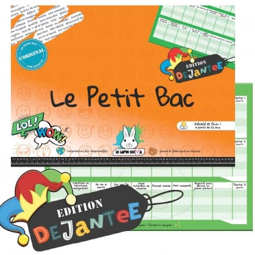 Le Petit Bac édition Déjantée