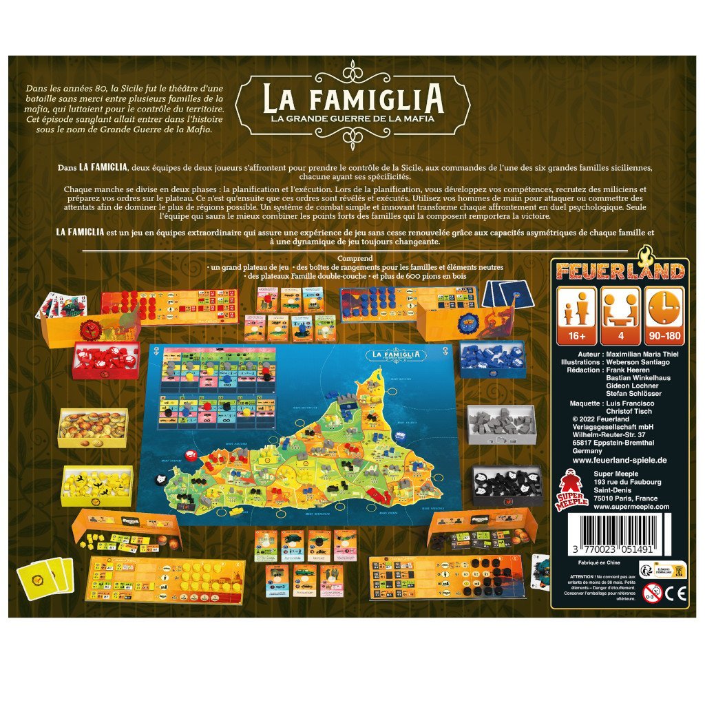 La Famiglia - La Grande Guerre de la Mafia_Jeu - de - société