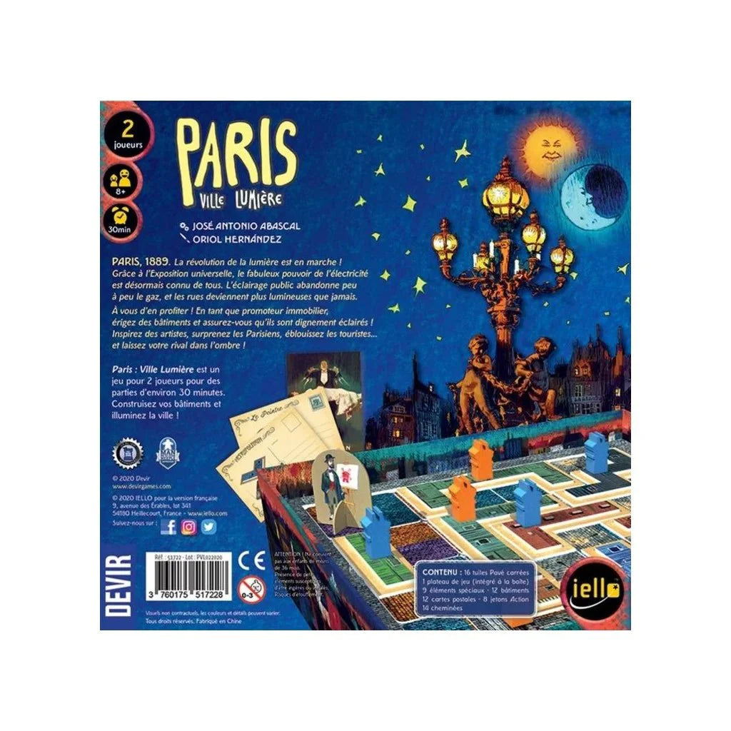 Paris - Ville Lumière_Jeu - de - société