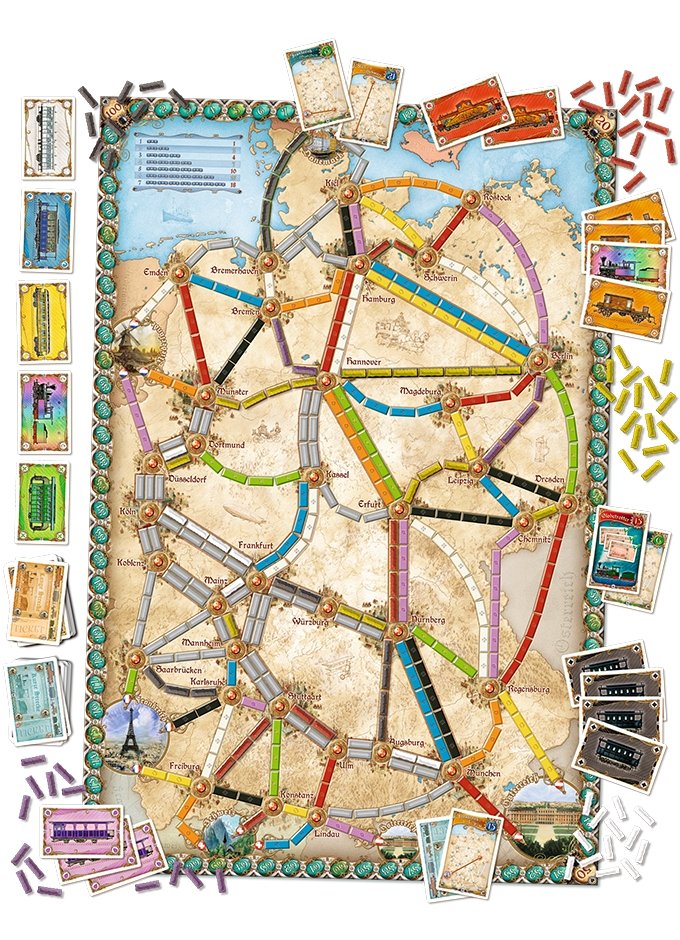Les Aventuriers Du Rail - Allemagne_Jeu-de-société
