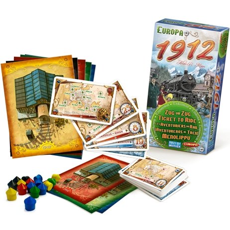 Les Aventuriers Du Rail - Europe 1912_Jeu-de-société
