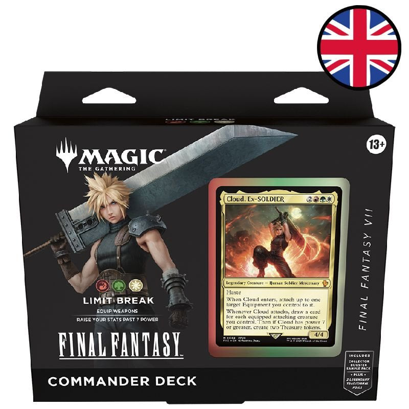 Deck Commander Limit Break Magic: The Gathering — FINAL FANTASY - Magic FR