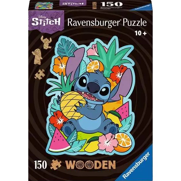 Puzzle 150 pièces bois - Stitch (Ravensburger)