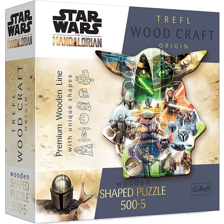 Puzzle 500+5 pièces en bois - Star Wars (Trefl)