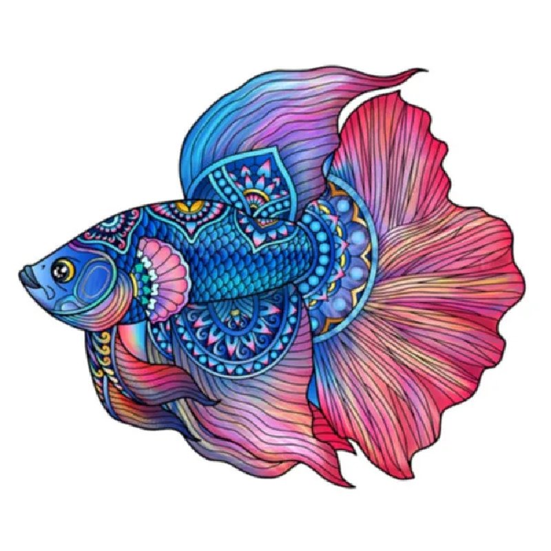 Puzzle Rainbowooden - Poisson