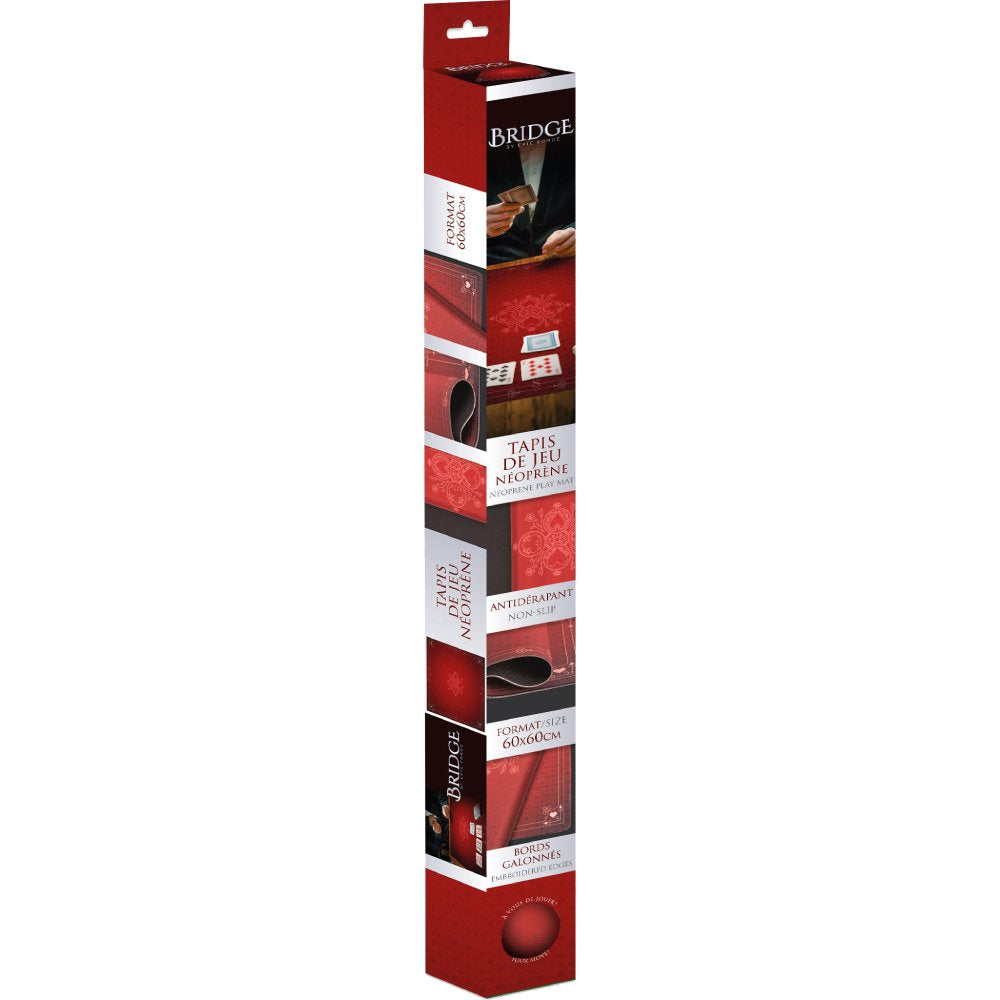 Tapis de jeu Néoprène 60x60 cm - Rouge