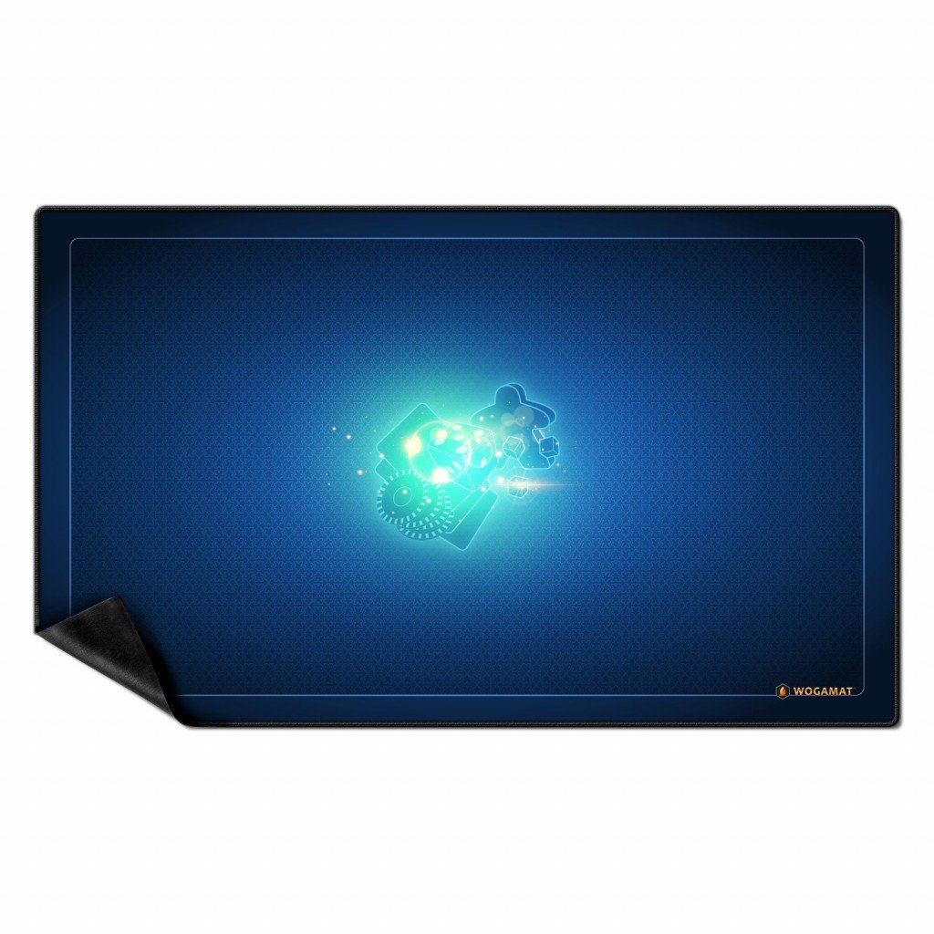 Tapis de jeu - Wogamat - Saphir (60 x 100 cm)_Jeu-de-société