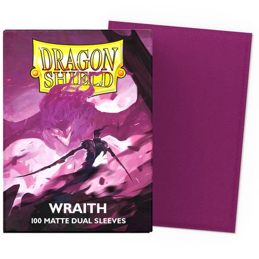 100 Pochettes Dual Matte Format Standard Wraith - Dragon Shield
