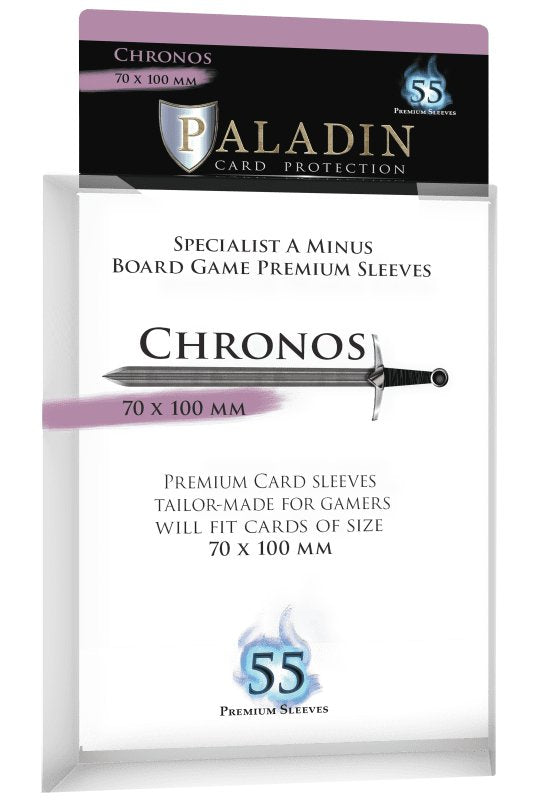55 pochettes transparentes Chronos (70 × 100 mm) - Paladin
