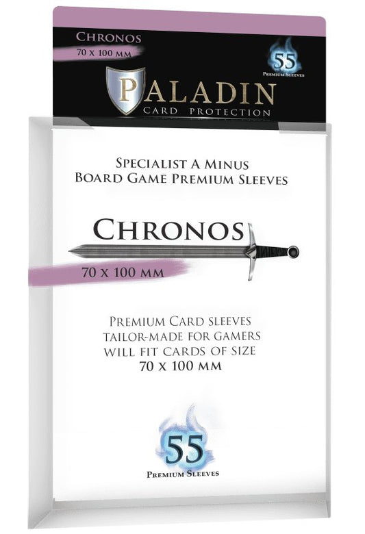 55 pochettes transparentes Chronos (70 × 100 mm) - Paladin