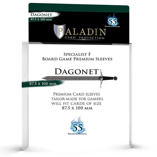 55 pochettes transparentes Dagonet (87,5 × 100 mm) - Paladin