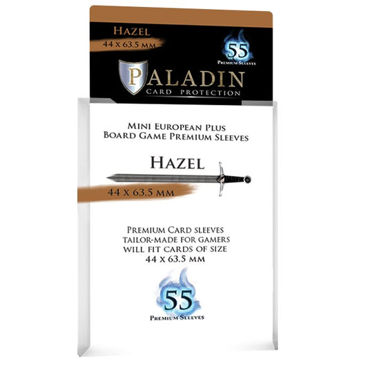 55 pochettes transparentes Hazel (44 × 63,5 mm) - Paladin