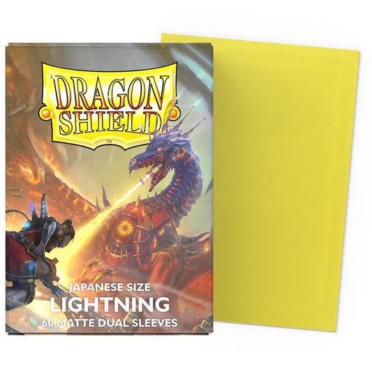 60 Pochettes Dual Matte Format Japonais Lightning - Dragon Shield