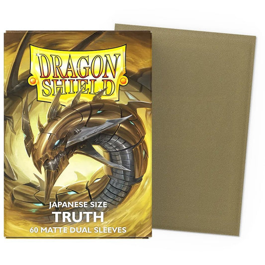 60 Pochettes Dual Matte Format Japonais Truth - Dragon Shield