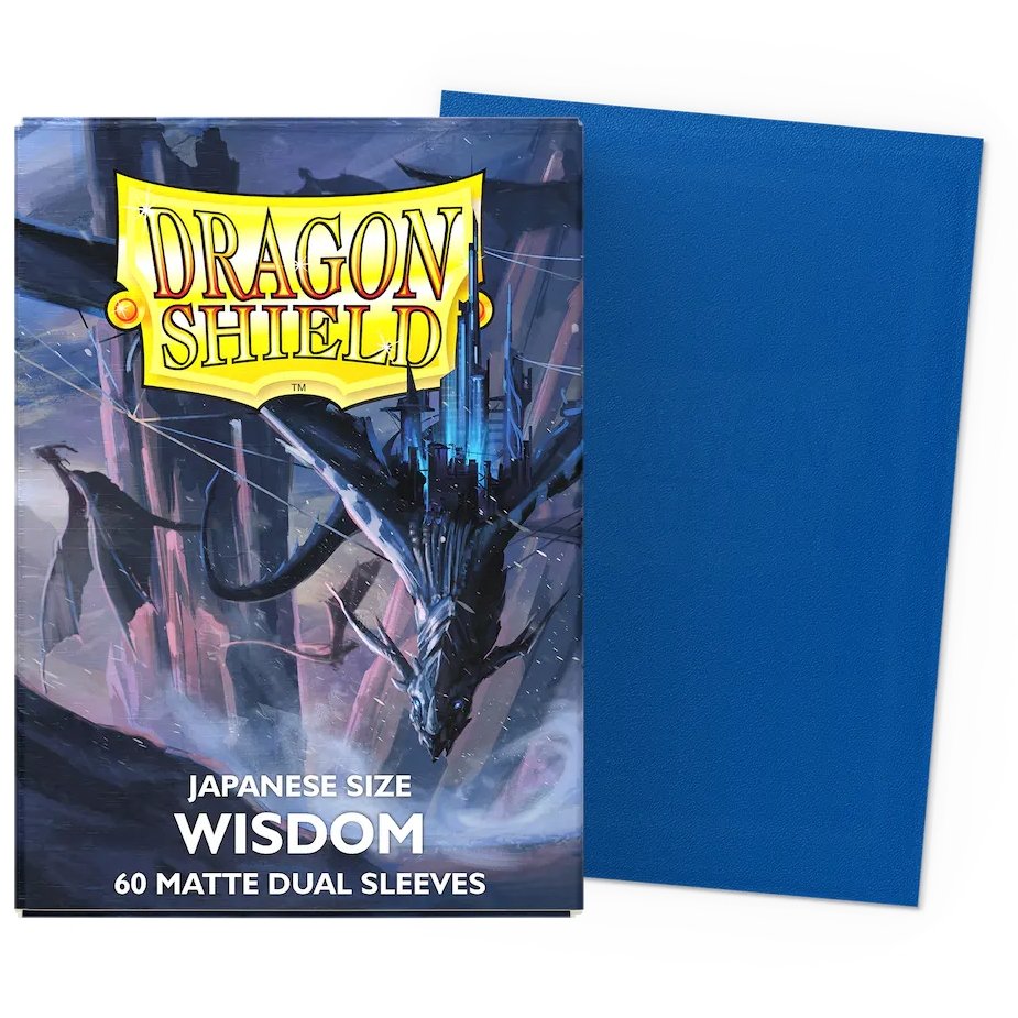 60 Pochettes Dual Matte Format Japonais Wisdom - Dragon Shield