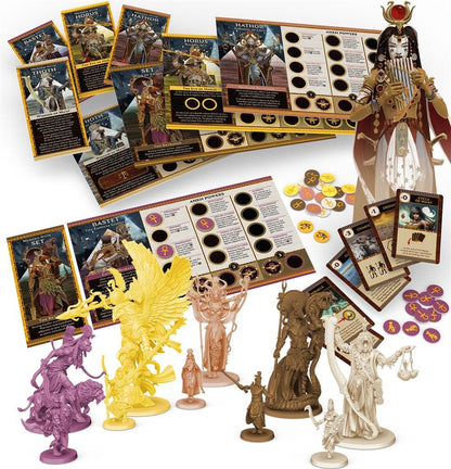 Ankh - Les Dieux d'Egypte : Panthéon_Jeu-de-société