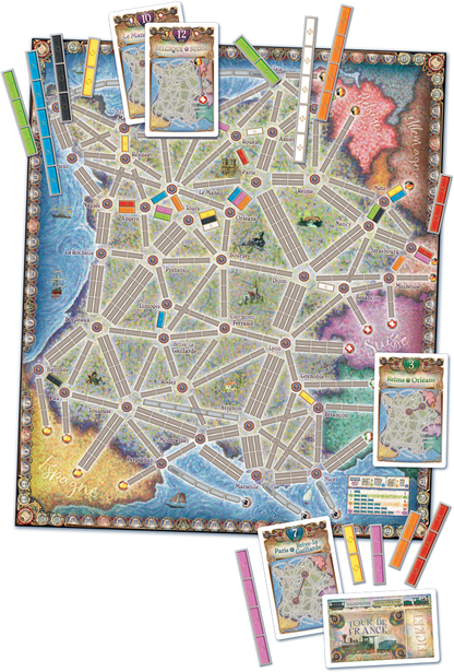 Les Aventuriers Du Rail - Ticket To Ride France_Jeu-de-société