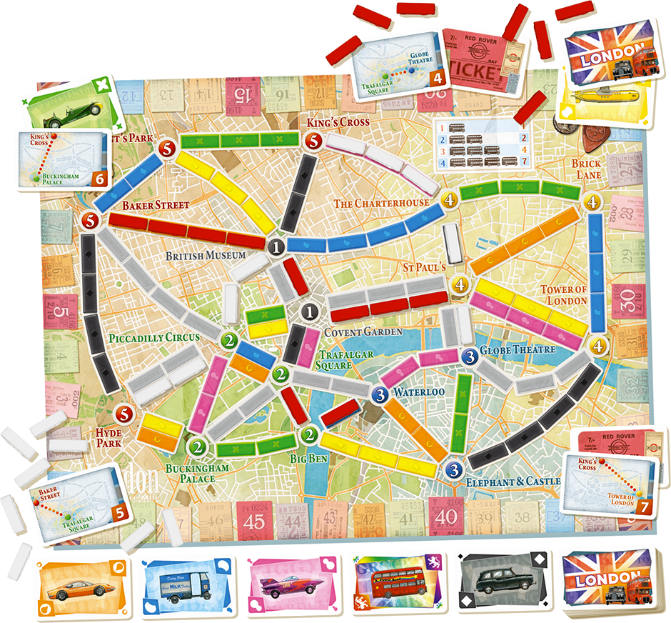 Les Aventuriers Du Rail: Londres_Jeu-de-société