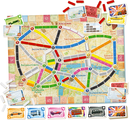 Les Aventuriers Du Rail: Londres_Jeu-de-société