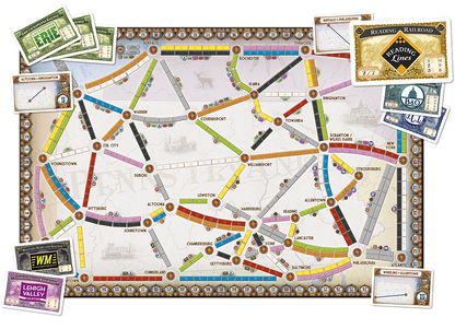 Les Aventuriers Du Rail - Ticket To Ride Royaume Uni_Jeu-de-société