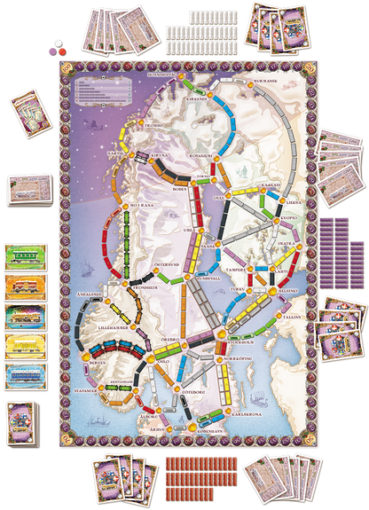 Les Aventuriers Du Rail - Scandinavie_Jeu-de-société