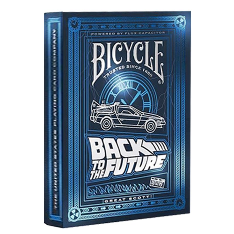 Jeu de 54 Cartes Retour vers le futur - Vélo
