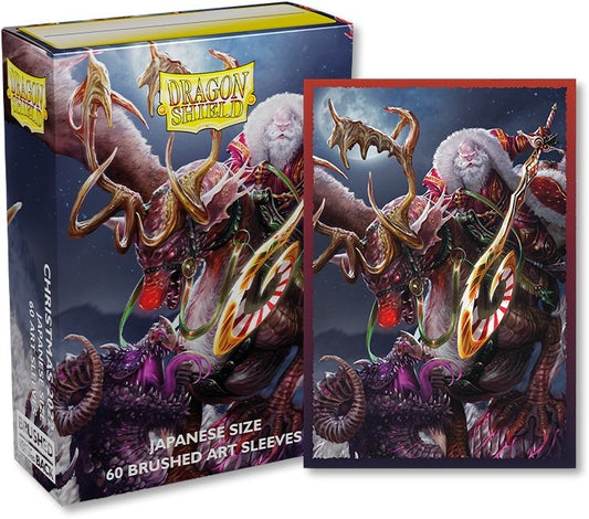 60 Pochettes Brushed Art Format Japonais Christmas 2022 - Dragon Shield