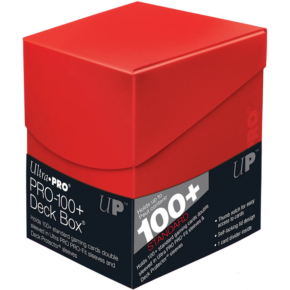 Coffret Eclipse 100+ Rouge (Rouge Pomme) - Ultra Pro
