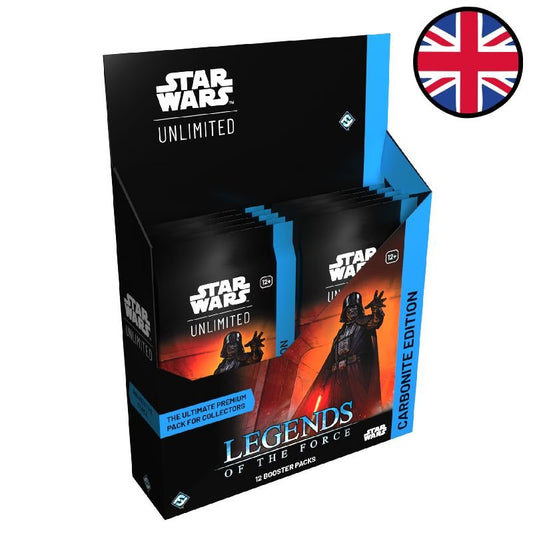 Boîte de 12 Boosters Légendes de la Force Carbonite Edition - Star Wars Unlimited EN