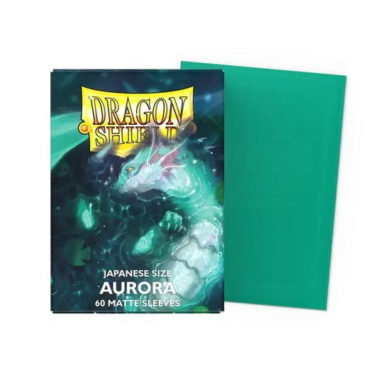 60 Pochettes Matte Format Japonais Aurora - Dragon Shield