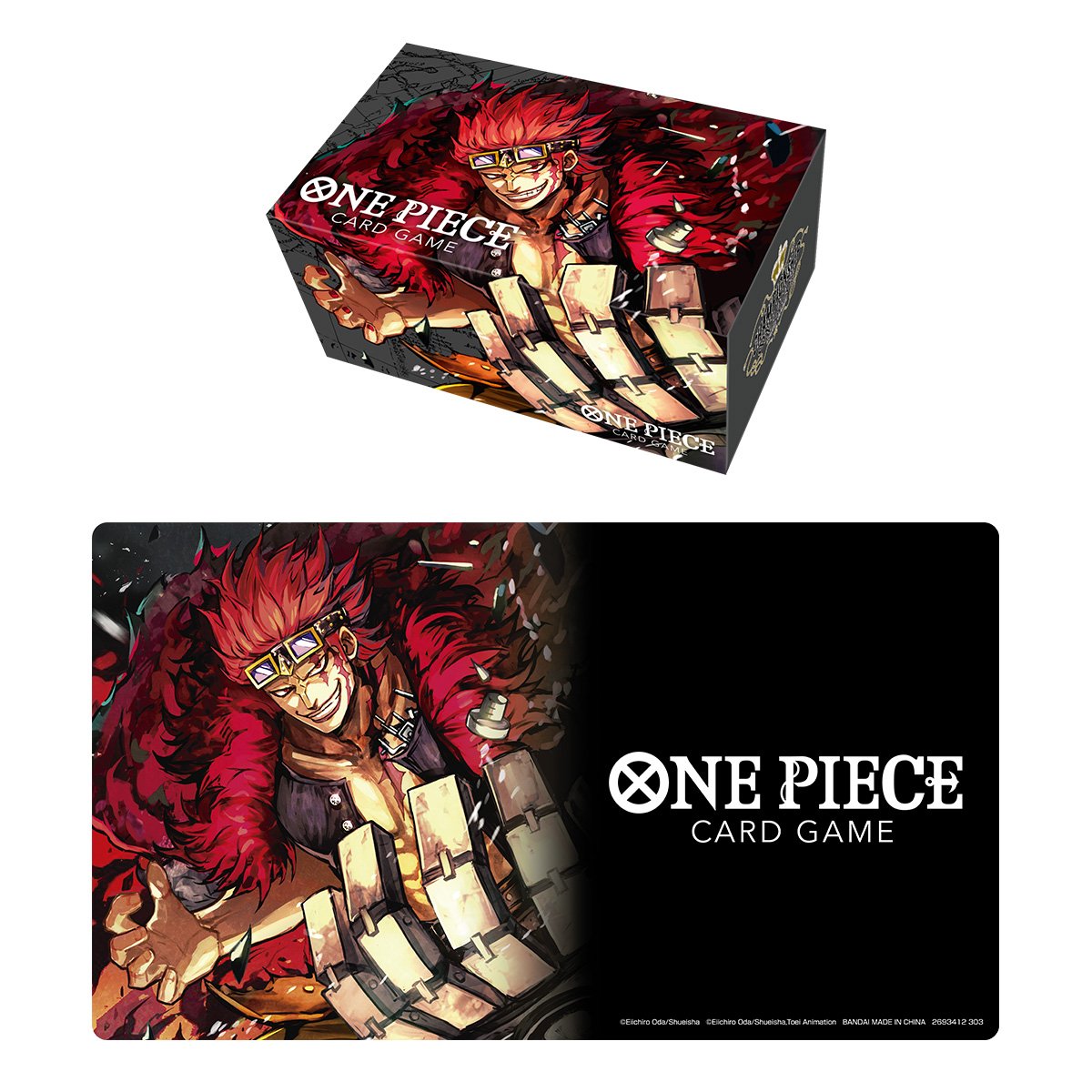 Boîte de rangement et Tapis - Eustass Kid - One Piece