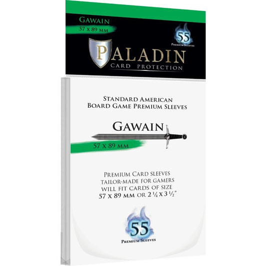 55 pochettes transparentes Gauvain (57 × 89 mm) - Paladin