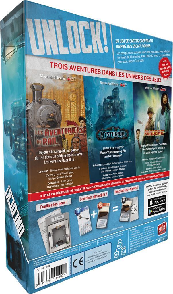 Boîte abîmée - Unlock ! Game Adventures_Jeu-de-société